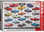 EUROGRAPHICS American Muscle Car Evolution 1000 piese (6000-0682) Puzzle