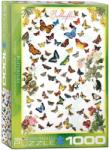 EUROGRAPHICS Butterflies - 1000 piese (6000-0077) Puzzle