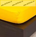  Jersey gumis lepedő, 60x120/70x140 cm, Sárga/honig