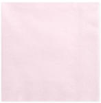 PartyDeco S. r. o Szalvéta, 20 DB, 33X33 CM, 3 rétegű, vil. púder rózsaszín