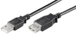 Goobay Cablu prelungitor USB A tata USB A mama 1.8m cupru USB 2.0 480Mbit/s Goobay (68903) - sogest