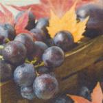 HOSTI Szalvéta Purple grapes