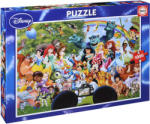 Educa Disney Fairytale Heroes - 1000 piese (16297) Puzzle