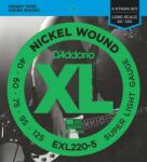 D'Addario EXL220-5 Set de 5 corzi pentru bas (EXL220-5)