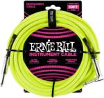 Ernie Ball 10' Braided Cable Neon Yellow