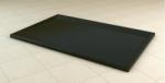 SanSwiss Cadita dus SanSwiss ILA WIA, 90x140xH3.5 cm marmura compozita, negru granit (WIA9014006154)