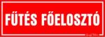  Fűtés főelosztó kismatrica tábla