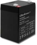 Qoltec 53033 12V/4, 5Ah UPS Akkumulátor - Fekete (53033)