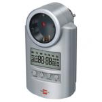 Hugo Brennenstuhl GmbH Реле за време с контакт LCD дисплей, 16А, 230V, седмично, DT 1507500 Hugo Brennenstuhl GmbH