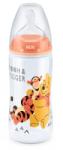 Nuk - Biberon First Choice + 300ml, 0-6 luni, Winnie the Pooh, Roz (NK_10216200)