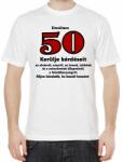  50 éves - Tréfás póló