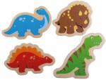 Bigjigs Toys Puzzle Din Lemn - Dinozauri - Bigjigs (bj503)