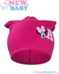 NEW BABY Gyerek őszi sapka - New Baby Minnie rózsaszín 110 (4-5 éves)