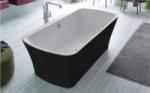 Kolpa San Kolpa-San Marilyn-FS 180x90/MO BLACK/WH szabadon álló fürdőkád levegő masszázs rendszerrel 592210 (592210)