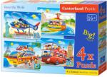 Castorland Călătorie în lume 4in1 (041015) Puzzle