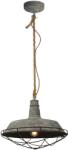 Brilliant 93614/70 | Rope Brilliant függeszték lámpa 1x E27 beton (93614/70)