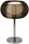 Brilliant 61149/53 | Relax-BRI Brilliant asztali lámpa 39cm vezeték kapcsoló 1x G9 bronz, króm (61149/53)