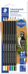 STAEDTLER Set creioane colorate permanente STAEDTLER 10820, 6 buc/set