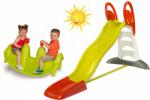 Smoby Set tobogan Toboggan XL Smoby cu apă 2, 3 m şi balansoar Câțel (SM310261-1)