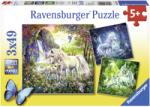 Ravensburger Unicorni 3x49 piese (09291) Puzzle