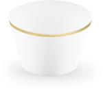 PartyDeco S. r. o Muffin tartó, fehér, papír, 6db/cs