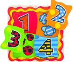 Bigjigs Toys Primul meu puzzle - numere (BJ510) - educlass
