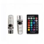 Kamar PL Set 2 led T10 RGB siliconat (APDXT10)