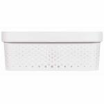 Keter Set cutii depozitare Infinity, 4 buc. , alb, cu capac, 11L+17L 246378 (427238)