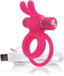 Screaming O Charged Ohare Rabbit Vibe Pink Inel pentru penis