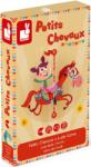 Janod Детска настолна игра Janod Carrousel - Не се сърди човече, малките коне (J02744)