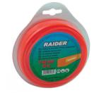 Части за тримери 43-52 куб. см Корда 2.4мм 15м квадратна raider за моторни тримери - Моторни коси (корда 110212)