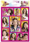DERFORM Soy Luna matrica 11x16cm, 2 ív/csomag, többféle (DFM-NFSL)