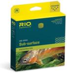 Rio Products - Fly Fishing Snur fly RIO AquaLux Midge Tip - WF4F/I - YELLOW CLEAR (rio-20890)