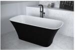 Besco Cada frestanding Besco Assos alb-negru 160x70 cm (#WMD-160-ABW)