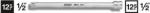 HAZET Удължение 12, 5 (1/2) 250 mm; HAZET 918-10