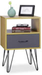  RETRO Éjjeliszekrény, Fiókkal