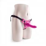 Toyz4Lovers Страпон пенис колан с дилдо от силикон t4l розов