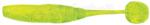 York Scentix V9 Műcsali Gumihal csali 8cm Zöld átlátszó+brokát