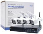 PNI Kit supraveghere video PNI House WiFi550 NVR si 4 camere wireless, 1.0MP (PNI-WF550)
