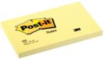 Post-it Notite adezive Post-it, 76 x 127 mm, 100 file, galben
