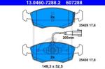 ATE Set placute frana, frana disc FIAT PUNTO (188) (1999 - 2016) ATE 13.0460-7288.2