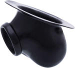 Toylie Latex Penis Sleeve Ben with Base Plate Black