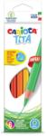 CARIOCA Creioane colorate, hexagonale, 6 culori/cutie, CARIOCA Tita Maxi