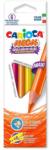 CARIOCA Creioane colorate CARIOCA Maxi Neon, triunghiulare, super fluorescente, 6 culori/cutie