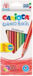 CARIOCA Creioane colorate CARIOCA, hexagonale, 12 culori/cutie - papetarie-asp - 13,27 RON
