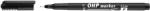 ICO Marker universal OHP ICO, varf rotund, 0, 5 mm, negru