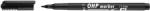 ICO Marker universal OHP ICO, varf rotund, 1 - 1.5 mm, negru