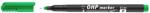 ICO Marker universal OHP ICO, varf rotund, 0, 5 mm, verde