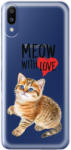 Lemontti Husa Samsung Galaxy M10 Lemontti Silicon Art Meow With Love (LEMHSAM10MWL)