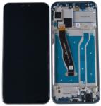 Huawei NBA001LCD004369 Gyári Huawei Y9 (2019) kék LCD kijelző érintővel kerettel előlap (NBA001LCD004369)